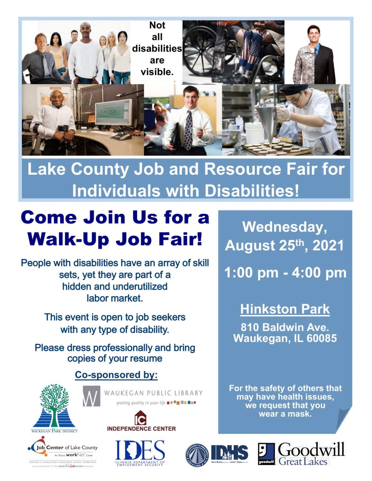 Lake County Job and Resource Fair for Individuals with Disabilities